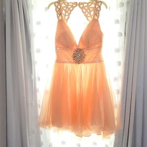 PEACHY 🍑 pink dream prom/party dress